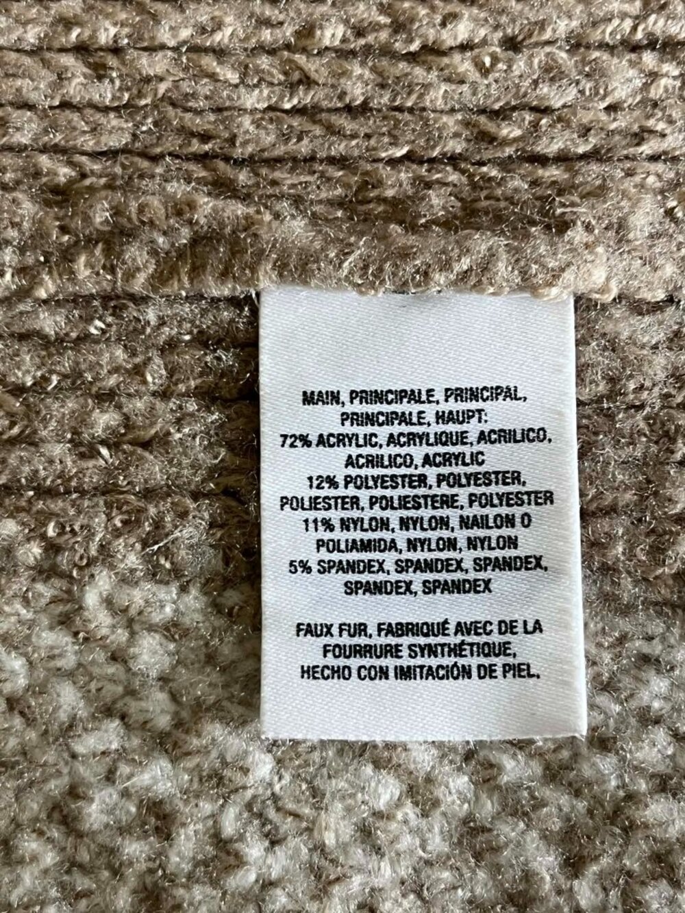 Sleeping on Snow Sherpa Lined Knit Sweater Coat from Anthropologie Women's Small - Picture 8 of 8